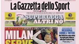 PRIMA PAGINA GAZZETTA DELLO SPORT OGGI: “Superlega, flop il tour in Europa”