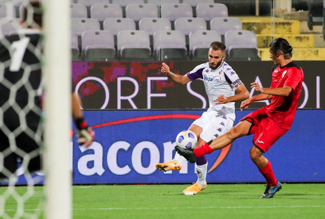  GERMOGLI PH: 6 SETTEMBRE 2020 FIRENZE STADIO ARTEMIO FRANCHI FIORENTINA VS LUCCHESE NELLA FOTO PEZZELLA 
