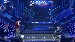 VIDEO Festival di Sanremo 2021, Ibrahimovic e…la ‘fuga’ di Amadeus: ecco il primo annuncio dello svedese