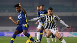 La Juventus frena ancora, l’Inter sempre più lontana: contro il Verona finisce 2-2