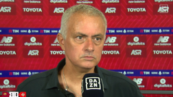 Mourinho: “Complimenti alla Cremonese, non è stato facile. Zaniolo? Piangere non serve”