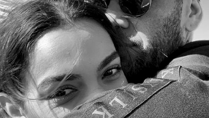 Joana Sanz e Dani Alves