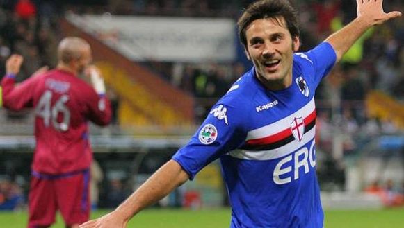  Vincenzo Montella, quando era ancora un calciatore, con la maglia della Sampdoria (credits: gazzetta.it) 