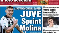 Rassegna Juve – Sprint per Molina, attesa Di Maria, Kostic vicino