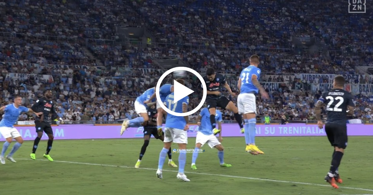 VIDEO Lazio-Napoli 1-1, Kim Sigla Il Pari Con Un Colpo Di Testa ...