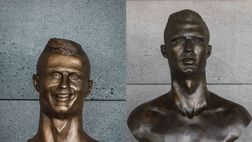 Cristiano Ronaldo, l’artista del busto “sbeffeggiato” a Madeira ci riprova: l’opera…
