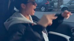 VIDEO / Federica Nargi scatenata in macchina sulle note di un successo di Annalisa