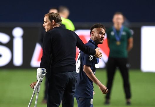 Tuchel Neymar (getty images) Tuchel Neymar