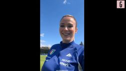 VIDEO Diletta Leotta, la conduttrice “convocata” dalla Nazionale italiana femminile