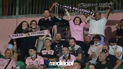 FOTO i tifosi rosanero allo stadio per Palermo-Latina