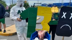 Bare funebri e teste mozzate: anche questo è il derby di Mar del Plata