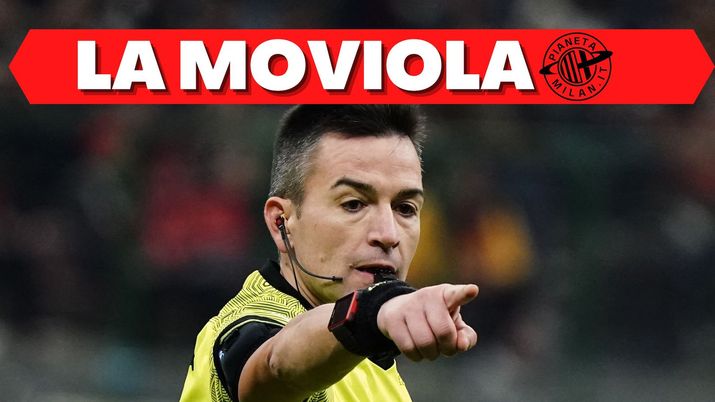 Live Moviola Milan-Lazio 2022-2023 arbitro Rapuano