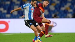 Napoli-Roma 4-0 LE PAGELLE: Pellegrini-Dzeko, coprifuoco in anticipo. Mirante sbaglia sul più bello