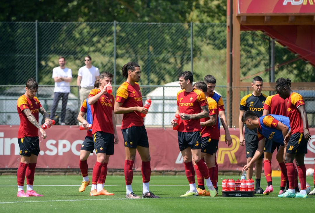 Roma, l’allenamento nel Media Day di Trigoria – FOTO GALLERY - immagine 49