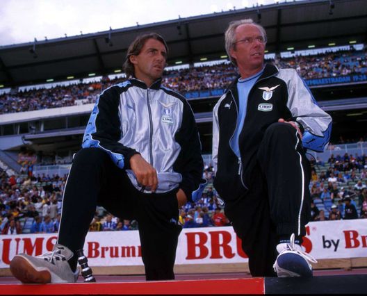 Mancini e Eriksson Mancini e Eriksson