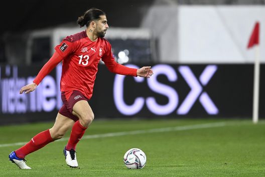 ST GALLEN, SWITZERLAND - MARCH 28: Ricardo Rodriguez of Switzerland in action during the FIFA World Cup 2022 Qatar qualifying match between Switzerland and Lithuania at Kybunpark on March 28, 2021 in St Gallen, Switzerland. (Photo by Urs Lindt-freshfocus/Getty Images) ST GALLEN, SWITZERLAND - MARCH 28: Ricardo Rodriguez of Switzerland in action during the FIFA World Cup 2022 Qatar qualifying match between Switzerland and Lithuania at Kybunpark on March 28, 2021 in St Gallen, Switzerland. (Photo by Urs Lindt-freshfocus/Getty Images)