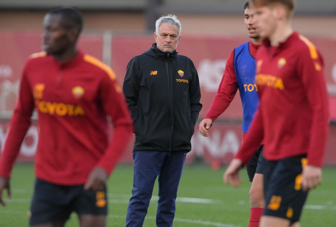 Trigoria, ripresa dopo Milan-Roma: gol di Solbakken. C’è Karsdorp – FOTO GALLERY - immagine 7