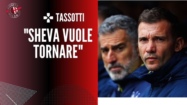 Andrij Shevchenko e Mauro Tassotti (tecnici dell'Ucraina) | (credits: Getty images) 