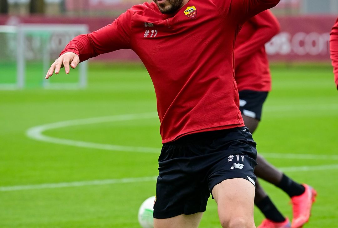 Trigoria: una Roma concentrata in vista dello Zorya – FOTO GALLERY - immagine 25