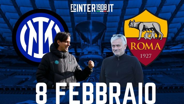Coppa Italia, Inter-Roma martedì 8 febbraio alle 21: dove vederla in tv e streaming Coppa Italia, Inter-Roma martedì 8 febbraio alle 21: dove vederla in tv e streaming - immagine 1
