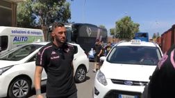 VIDEO Reggina-Palermo, i rosanero al “Granillo”: l’arrivo della squadra allo stadio
