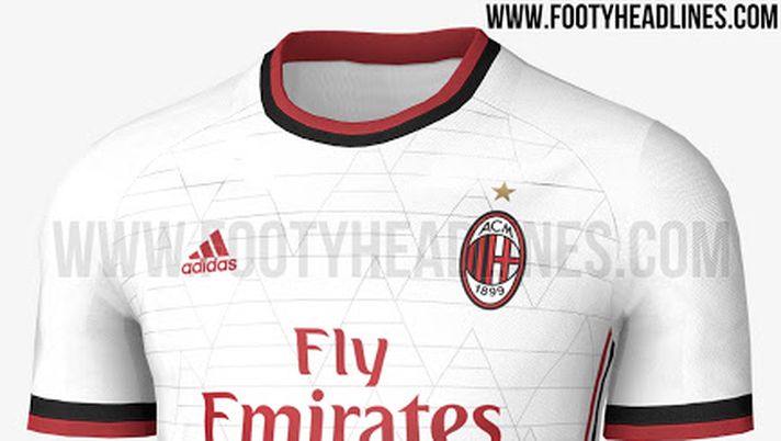 Credits: footyheadlines.com Milan, le ultime sulla seconda maglia del prossimo anno - immagine 1