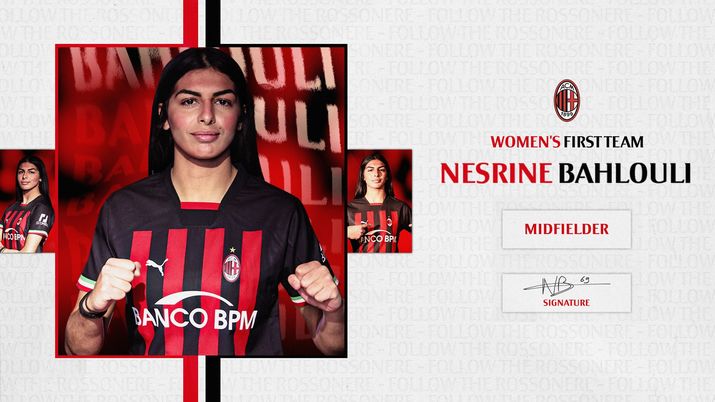 Nesrine Bahlouli Calciomercato AC Milan Femminile
