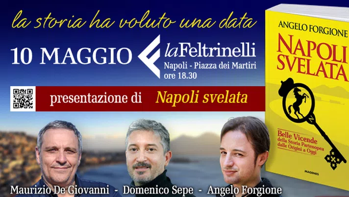 “Napoli svelata”, la presentazione del nuovo libro di Angelo Forgione: l’appuntamento - immagine 1