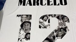 Marcelo, l’addio al Real Madrid con una maglietta speciale (VIDEO)