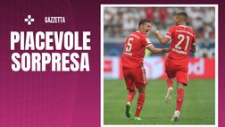 Milan, Pavard e Lucas Hernández ieri negli spogliatoi di ‘San Siro’