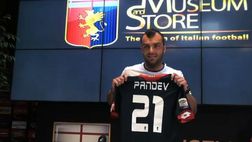 Genoa: infortunio per Pandev, lesione al bicipite femorale