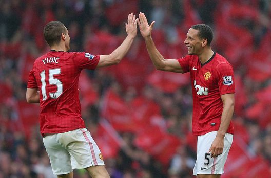 Ferdinan Vidic (getty images) Ferdinan Vidic (getty images)