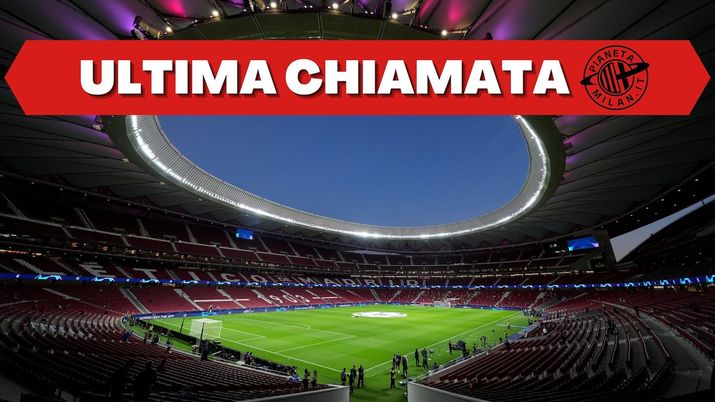 Atlético Madrid-Milan Champions League 2021-2022 Wanda Metropolitano