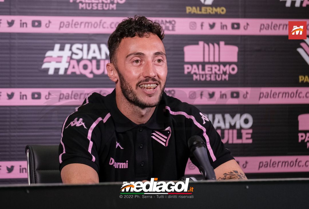 FOTO PALERMO, Mirko Pigliacelli in conferenza stampa (Gallery) - immagine 20