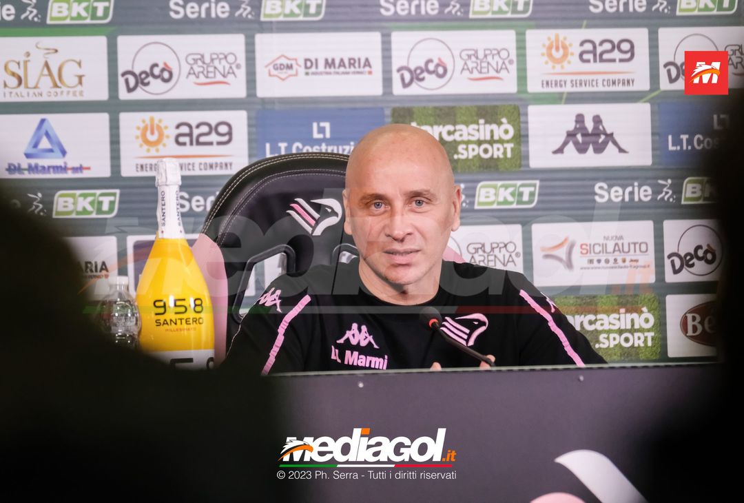 FOTO PALERMO, verso la Reggina: Mister Corini in conferenza stampa (Gallery) - immagine 31