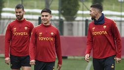 Spinazzola recuperato per la Lazio. Tornano dal via Pellegrini e Dybala