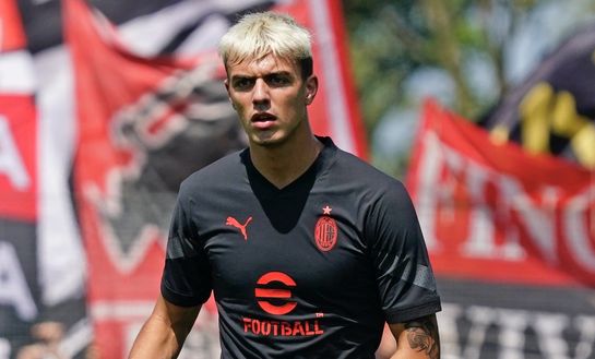 Daniel Maldini AC Milan Milanello