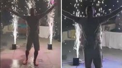 Ex Milan, i 40 anni di Cassano tra fuochi d’artificio e musica | VIDEO