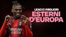 Milan, il confronto tra Leao e i migliori esterni in Europa | VIDEO