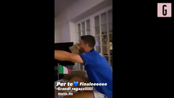 VIDEO Italia, “Grazie ragazzi!”: Spinazzola esplode di gioia al rigore di Jorginho