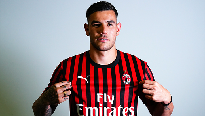 Theo Hernández, terzino del Milan (credits: acmilan.com) 