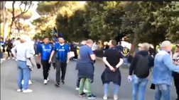 VIDEO Juventus-Inter, tifosi nerazzurri scatenati all’Olimpico per la finale di Coppa