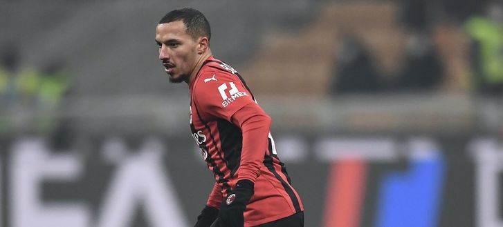 Ismaël Bennacer (centrocampista AC Milan), qui durante Milan-Juventus 0-0 (Serie A 2021-2022) | News (Getty Images) Ismaël Bennacer AC Milan