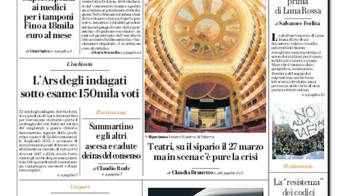 Prima Pagina, La Repubblica-Palermo: “Al Cibali un derby da attese tradite” Prima Pagina, La Repubblica-Palermo: “Al Cibali un derby da attese tradite”