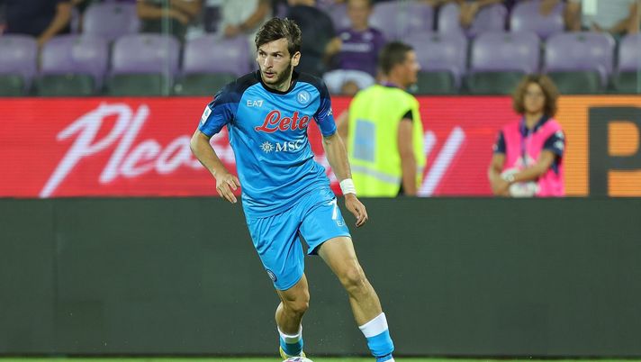 (Photo by Gabriele Maltinti/Getty Images) kvaratskhelia napoli