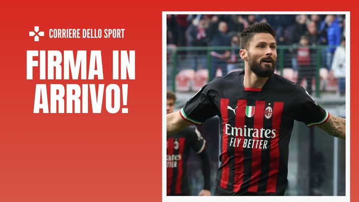 Olivier Giroud AC Milan Calciomercato Milan rinnovo