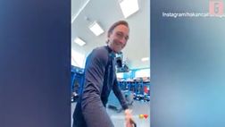 VIDEO Inter, Calhanoglu scherza con Darmian dopo il gol all’Atalanta: “Sei MVP!”