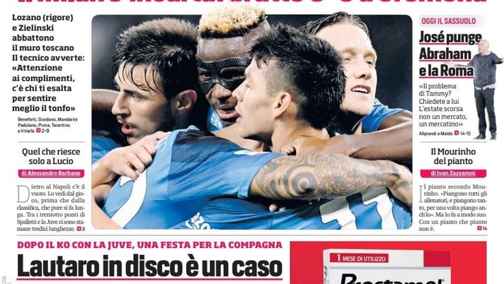 EDICOLA CDS – Inter, Lautaro in disco è un caso - immagine 1