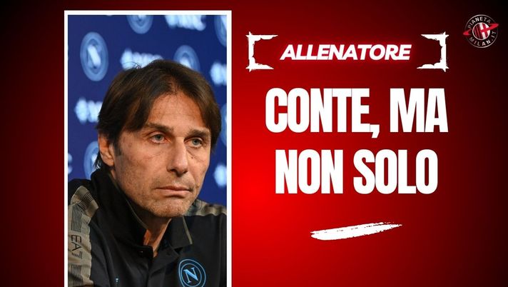 NAPLES, ITALY - JANUARY 24: Antonio Conte speaks at a press conference of Napoli on January 24, 2025 in Naples, Italy. (Photo by SSC NAPOLI/SSC NAPOLI via Getty Images) Milan, il rebus allenatore si stringe: Conte in cima, ma non è l’unico nome - immagine 1