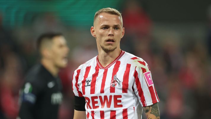 COLOGNE, GERMANY - OCTOBER 06: Ondrej Duda of 1. FC Köln reacts during the UEFA Europa Conference League group D match between 1. FC Köln and FK Partizan at RheinEnergieStadion on October 06, 2022 in Cologne, Germany. (Photo by Alex Grimm/Getty Images) Verona, colpo in Bundesliga per il centrocampo: formula e dettagli dell’operazione - immagine 1